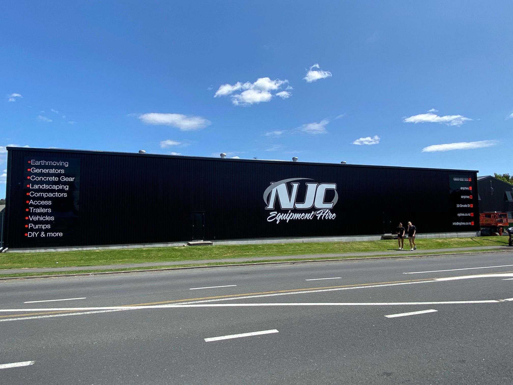 NJC Equipment Hire Building